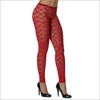 Ladies Designer Lace Leggings