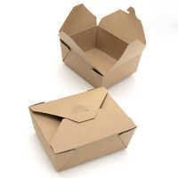 Fast Food Packaging Box - Corrugated Cardboard, Variable Dimensions, Brown Color | Customizable Sizes, Durable, Eco-friendly, Moisture Proof, Hygienic Packaging
