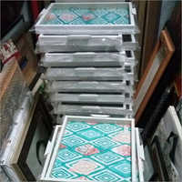 Silver Plated Photo Frame - Metal Material, Rectangle Shape 2-4mm Thickness | Polished Finishing, Silver Color, Hanging Type Mounting