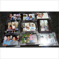 Family Photo Frames - Wooden, 2-6mm Thick, Rectangle Shape, Brown Color | Hanging Type Mounting For Memorable Moments