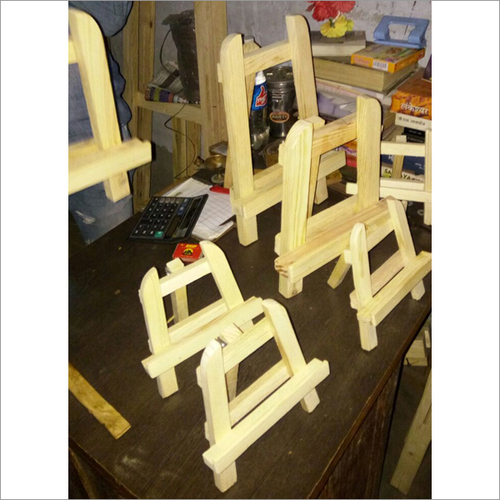 Design For Framing - Wood Painting Frame | Square Shape, Wooden Color, Table Top Mounting, 4-6 mm Thickness