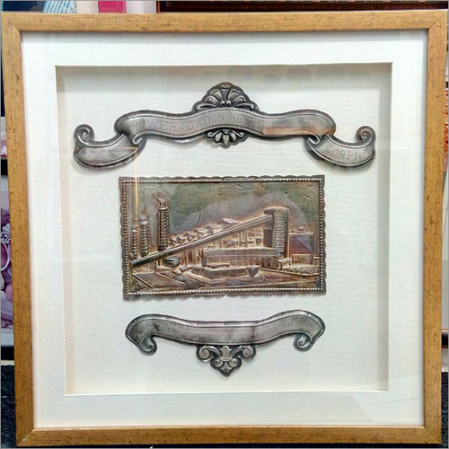 Design For Framing - Wooden Square Painting Frame 2-6mm Thickness | Golden Color, Hanging Type Mounting