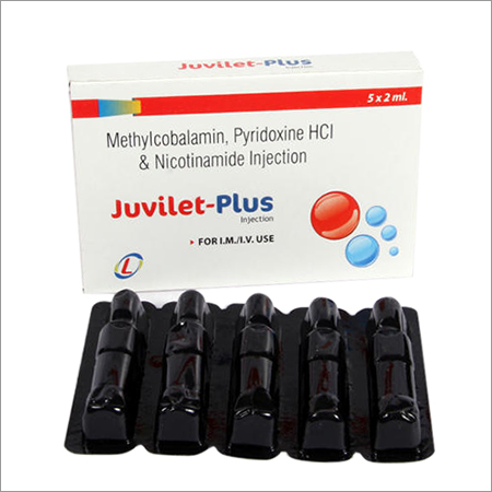 Methilcobalamin 1000 mcg pyridoxine 100 mg Nicotinamide 10 mg inj.