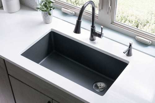 Quartz kitchen sink Quartz kitchen sink