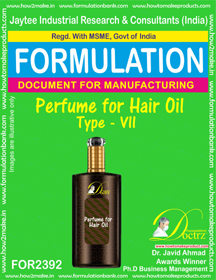 E Books Formula Of Perfume Compound For Hair Oil Type-7