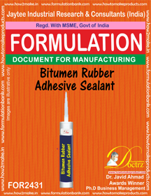 E Books Bitumen Rubber Adhesive Sealant