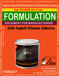 E Books Solid Asphalt Bitumen Adhesive Formulation