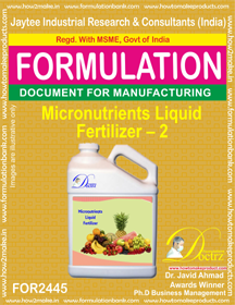 E Books Liquid Micro-Nutrient Fertilizer Formula-2