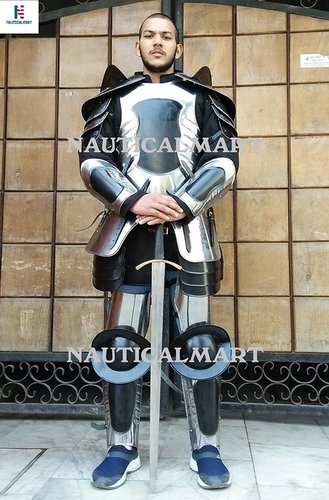 Steel Renaissance Conquest Warcrafted Armor Black One Size Armour