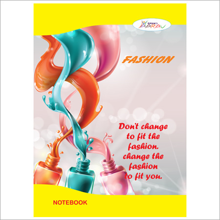 Fashion Cover Page Notebook
