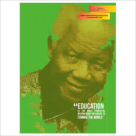 Nelson Mandela Cover Page Notebook