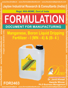 Micro Nutrients & Fertilizer Formulations