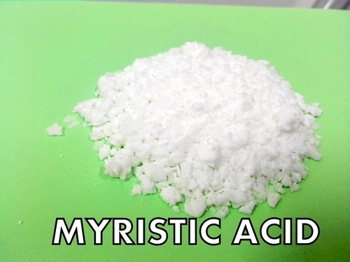 Myristic Acid - CH3(CH2)12COOH, White Flakes | 99% Purity, Cost-Effective, High Purity, Easy to Handle, Versatile Applications, Melting Point 53-58°C