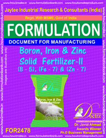E Books Boron, Iron & Zinc Solid Fertilizer-Ii Formula