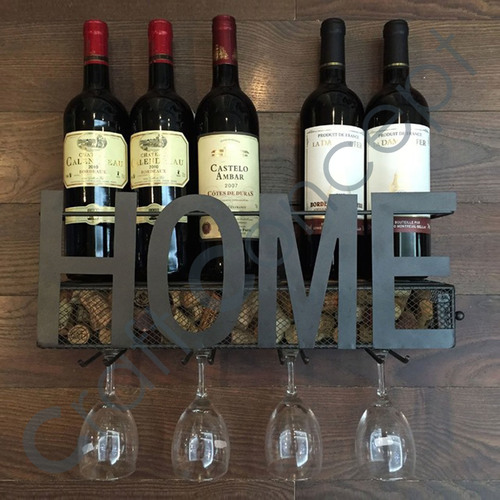 Wall Wine Stand No Assembly Required