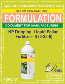 E Books Np Dripping Liquid Foliage Fertilizer-Ii Formula