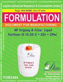 NP Dripping & Foliar Liquid Fertilizer-III Formula