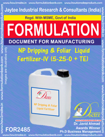 E Books Np Dripping & Foliar Liquid Fertilizer-Iv Formula