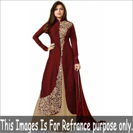 Ladies Silk Anarkali Gowns