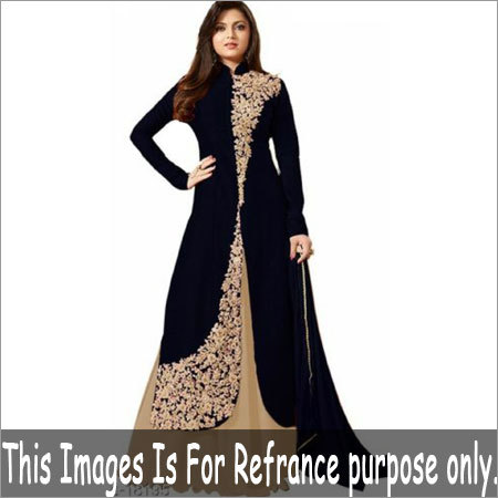Ladies Trendy Silk Anarkali Gowns