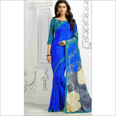 Ladies Crepe Saree