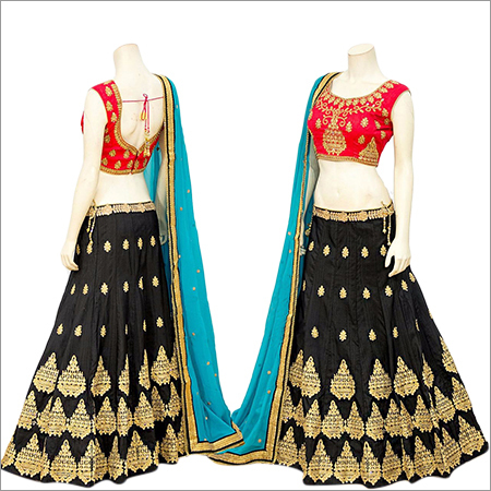 Designer Silk Lehenga