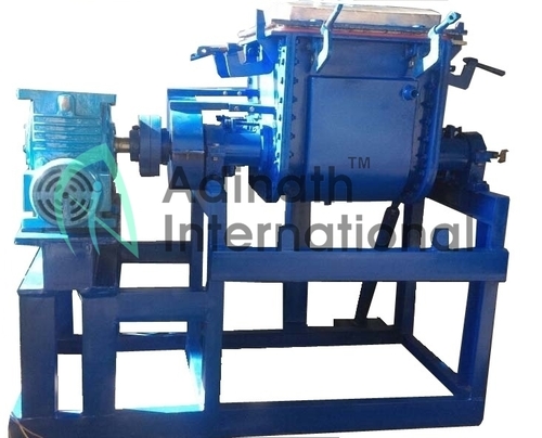High Viscosity Silicone Rubber Kneader Reactor with Screw Extruding Discharging 300L