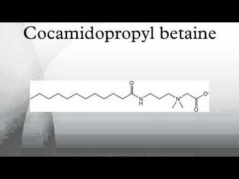 Cocamidopropyl Betaine (CAPB)