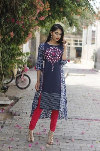 Fancy Embroidered Kurtis