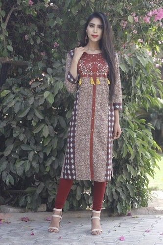 Hand Work Kurtis