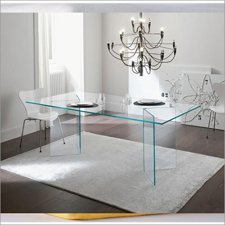 Glass Table and Chair