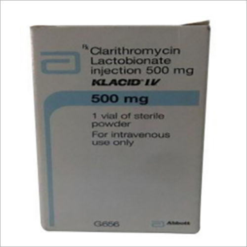 Clarithromycin Lactobionate Injection Liquid