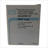 Clarithromycin Lactobionate Injection