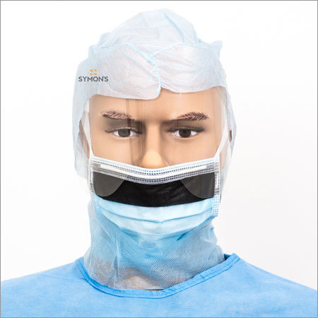 Rubber Surgeon Cap Hood Kit And Mask