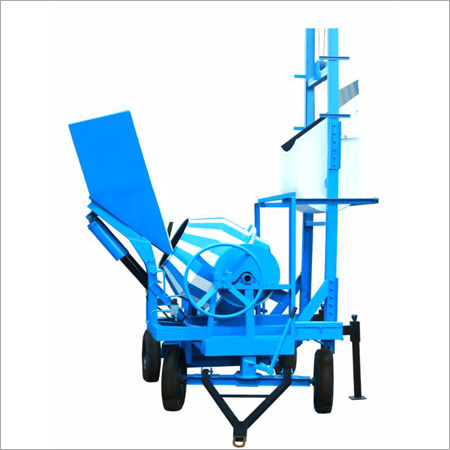 Concrete Lift Machine With Hopper