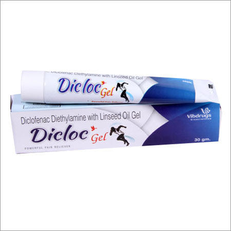 Diclofenac Diethyamine With Linseed Oil Gel