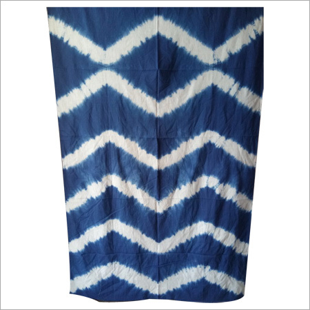 Blue Cotton Dupatta
