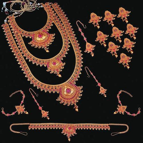 South Indian Designer Jewellery Wedding Set