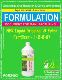 E Books Npk Liquid Dripping & Foliar Fertilizer-I