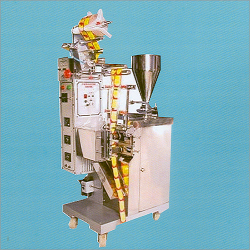 Single Track Machine - Stainless Steel, 300mm Max Roll Width | 60 Strokes/Min Speed, 3/4 Side Seal, Advanced Filling Systems, Low Noise Operation