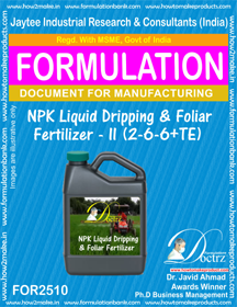 E Books Npk Liquid Dripping And Foliar Fertilizer-Ii (13A 40-13+Mn)