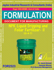 E Books Npk Liquid Dripping And Foliar Fertilizer -Ii (10-4-7)