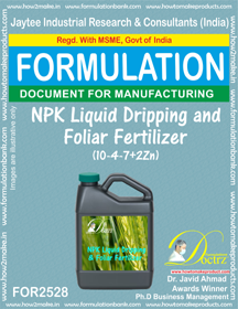 E Books Npk Liquid Dripping And Foliar Fertilizer (10-4-7+2Zn)