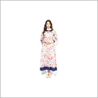 Ladies Round Neck Western Kurtis