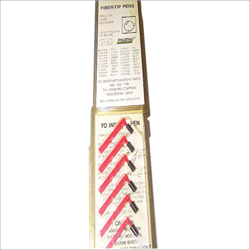 Disposable Fiber Tip Pen Red