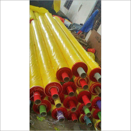 Yellow Red Tarpaulin