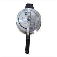 5 Ltr Pressure Cooker - Aluminum Material, 5 Liter Size, Galvanized Finish | High Strength Handle For Enhanced Grip & Safety Valve For Pressure Release