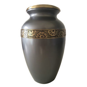 Goblet Alloy Leaf Classic Urn