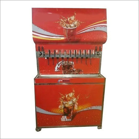 10 Valve Soda Vending Machine