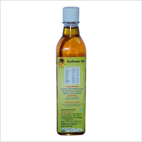 Organic Sunflower Oil (425 Ml)